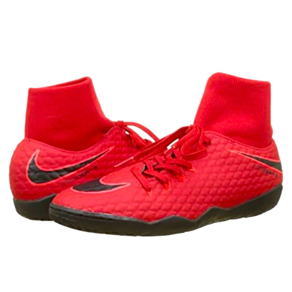 Nike HypervenomX Phelon Indoor Football/Soccer Boots Sneakers size 4,5Y